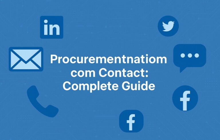 Procurementnation.com Contact Complete Support Guide