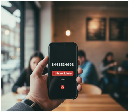 Should you ever pick up calls from 8448334693?