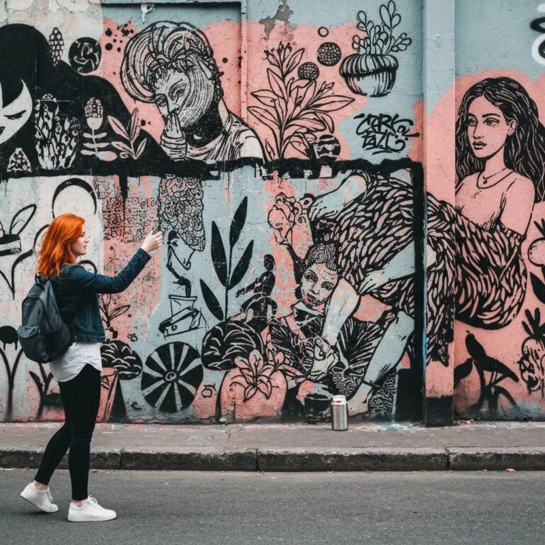 Group of young people creating TikTok content, showcasing the vibrant culture of meme creation and social media engagement