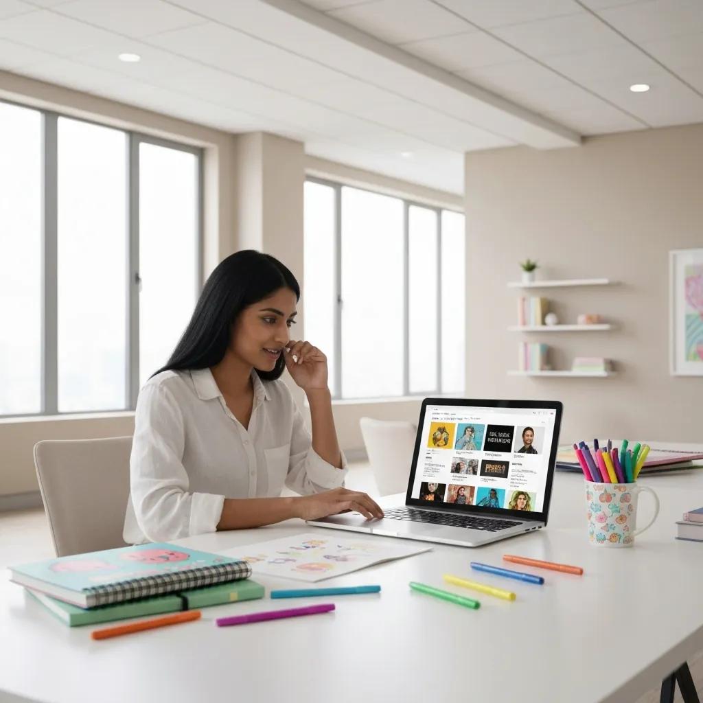 Person making memes on a laptop, highlighting tools and tips for creating 'what if we kissed' posts